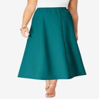 Plus Size Bend Over&reg; A Line Skirt image number null