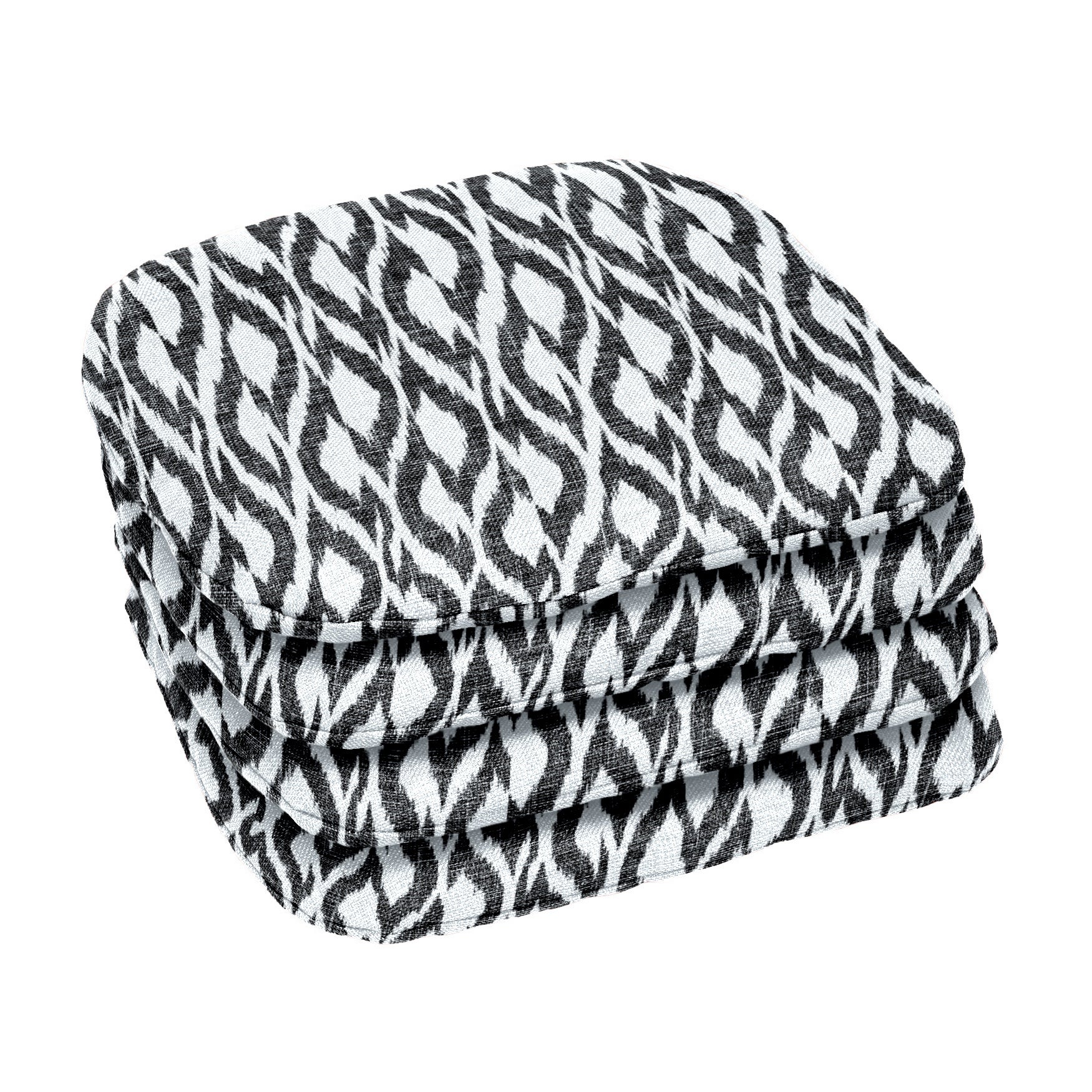 BH Outdoor Performance Set of 4 Stacking Chair Pads image number 0