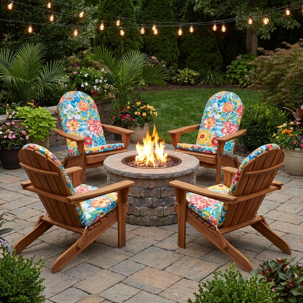 BH Outdoor Performance Adirondack Chair Cushion image number 1