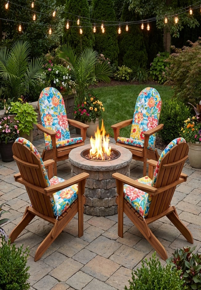 BH Outdoor Performance Adirondack Chair Cushion image number 1