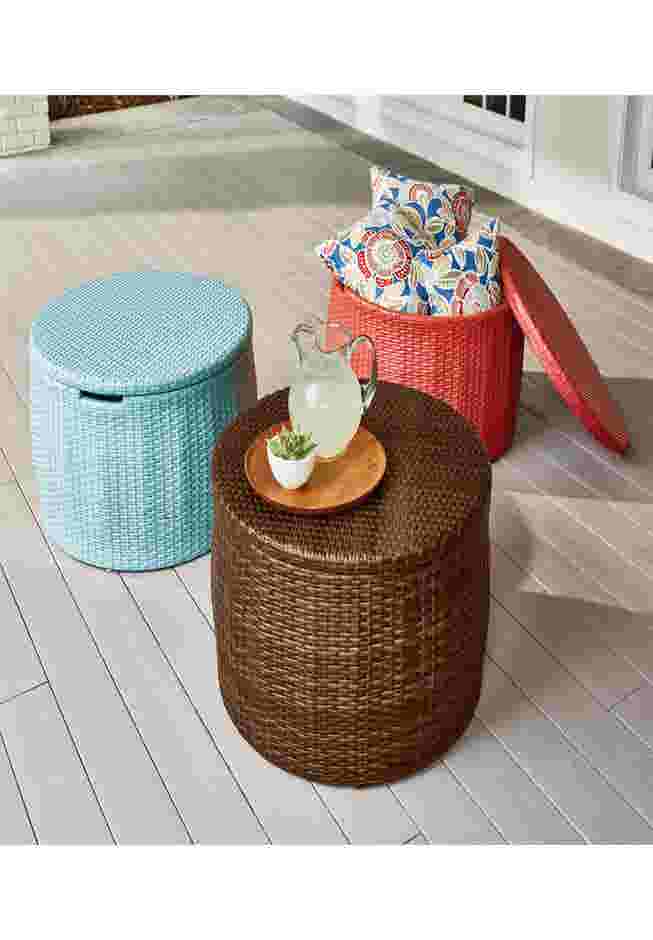 Santiago Round Storage Table image number 0
