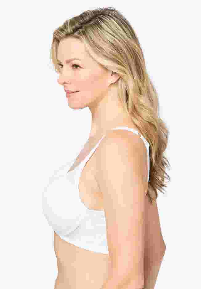 Stay-Cool Wireless Wicking T-Shirt Bra image number 2