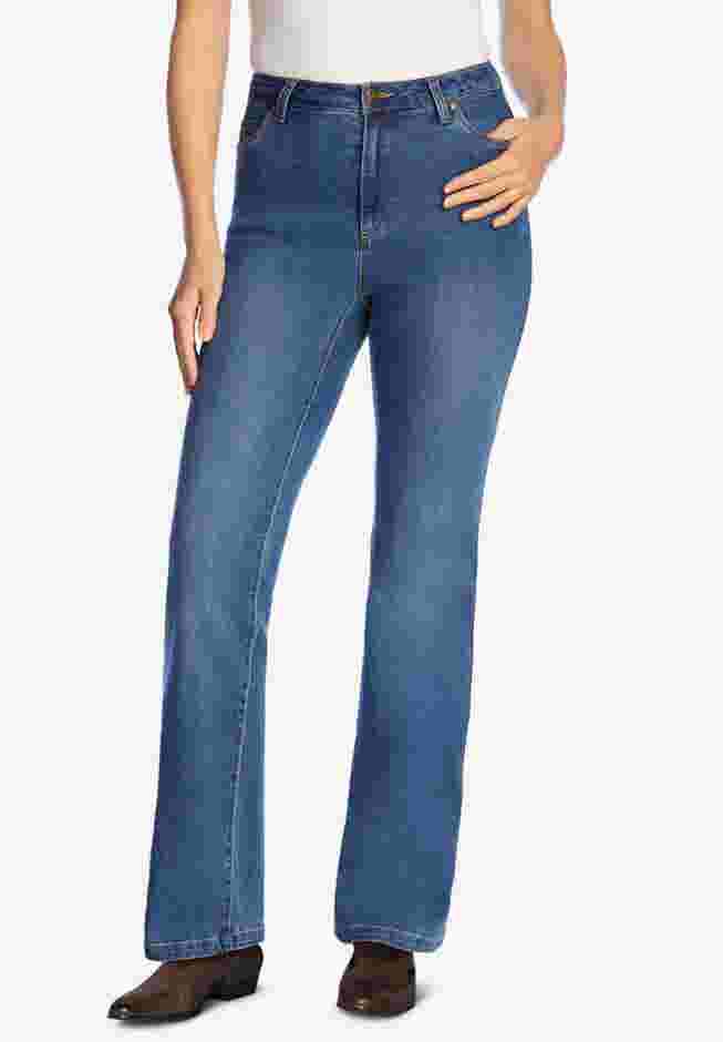 Comfort Stretch Bootcut Denim Jean image number 0