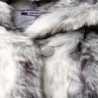Plus Size Hooded Faux Fur Coat image number null
