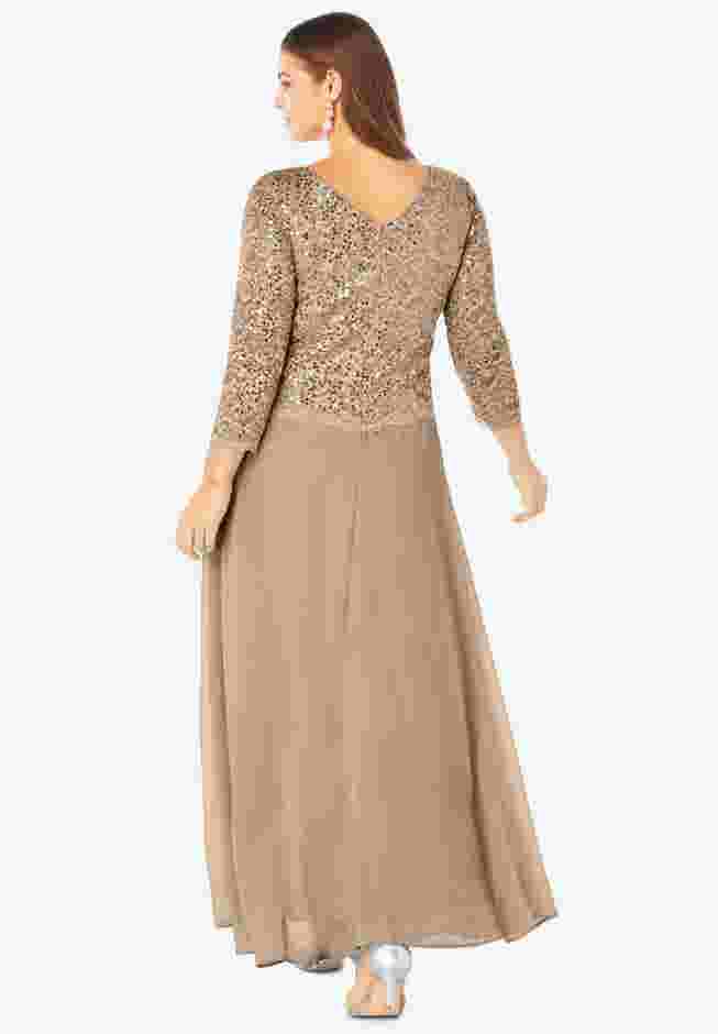 Lace Popover Gown image number 1