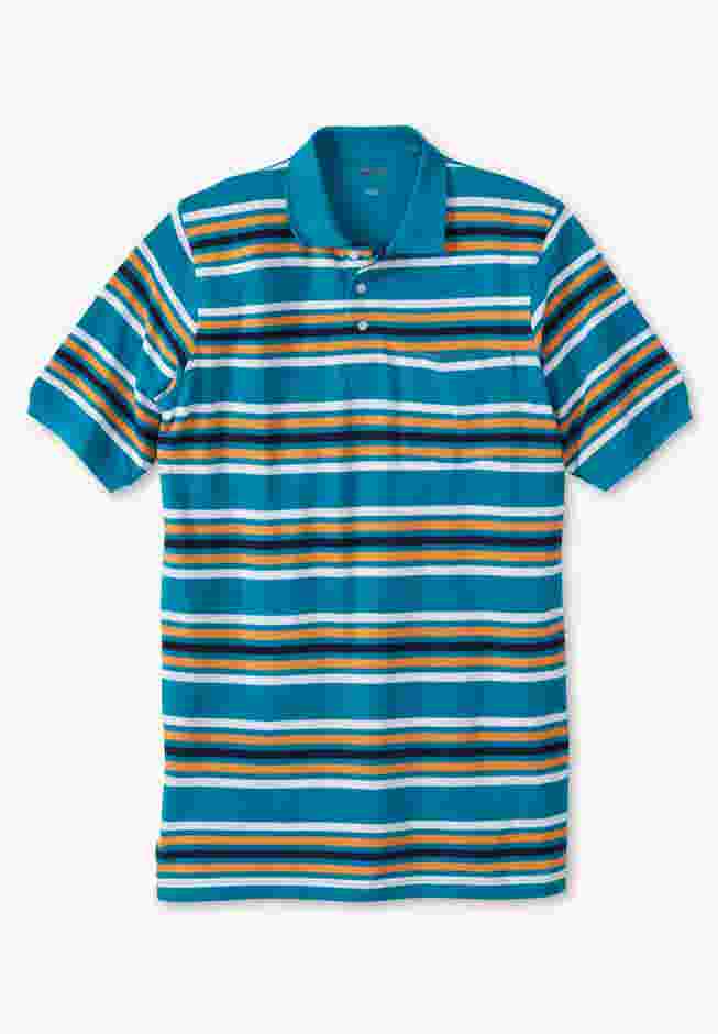 Shrink-Less™ Pocket Piqué Polo image number 0