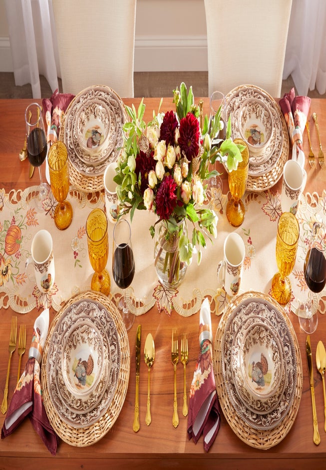 4-PC Turkey Napkins image number 1