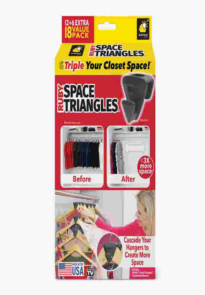 Ruby® Space Triangles, Set of 18 image number 5
