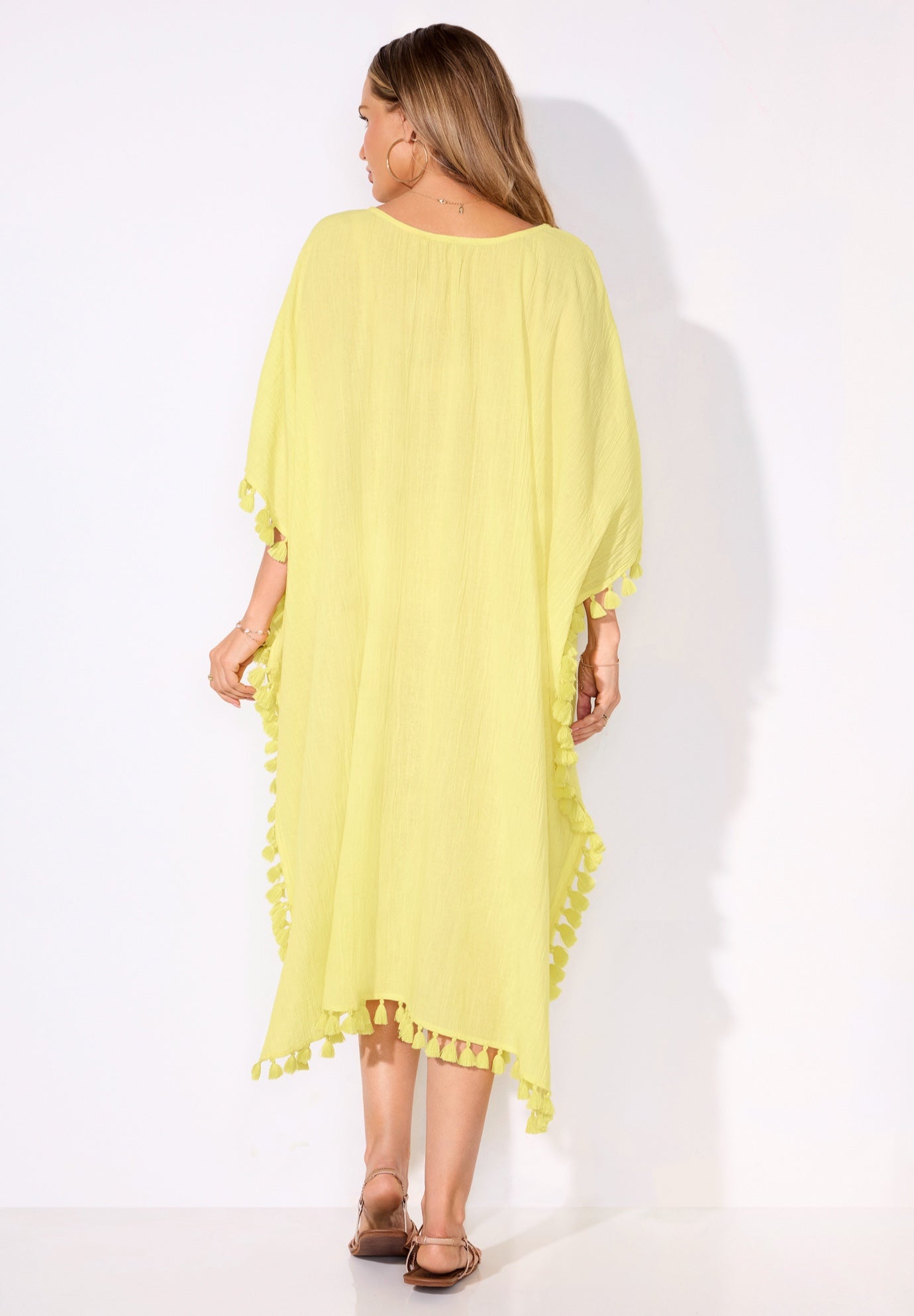 Everly Cotton Gauze Cover Up Tunic image number 1