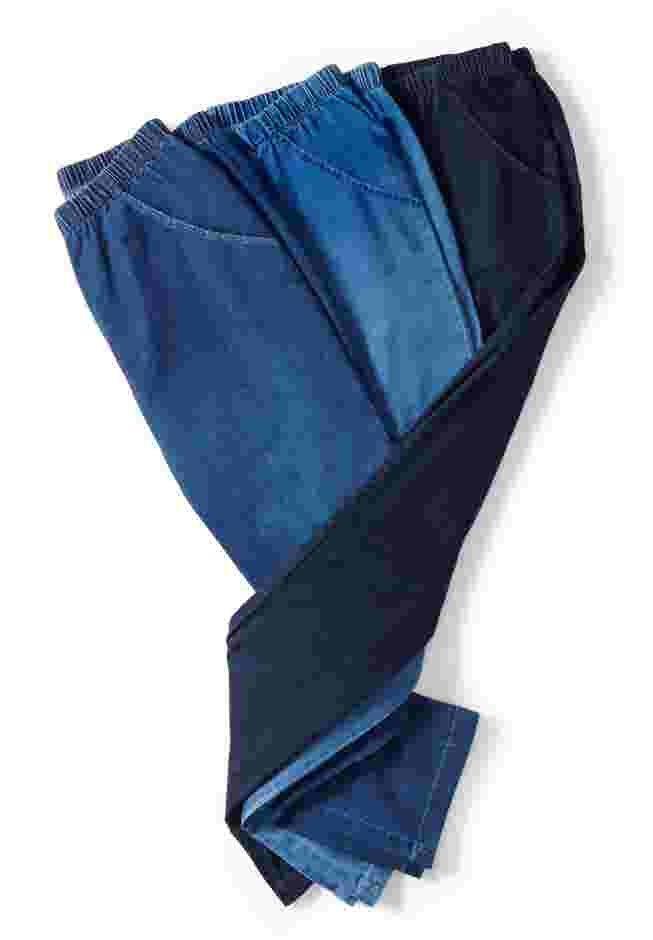 Straight Leg Fineline Denim Jean image number 7