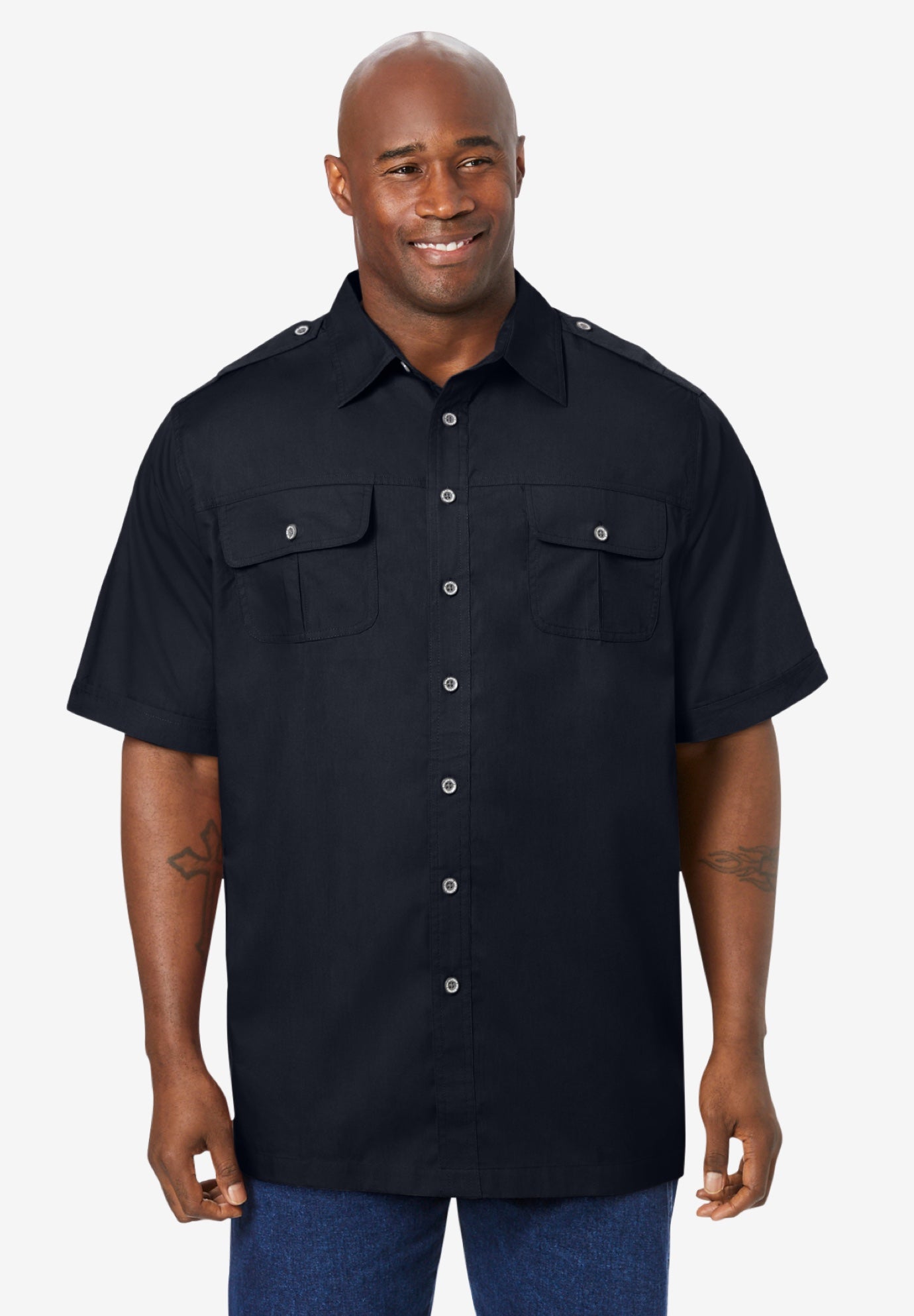 Short-Sleeve Pilot Shirt image number 0