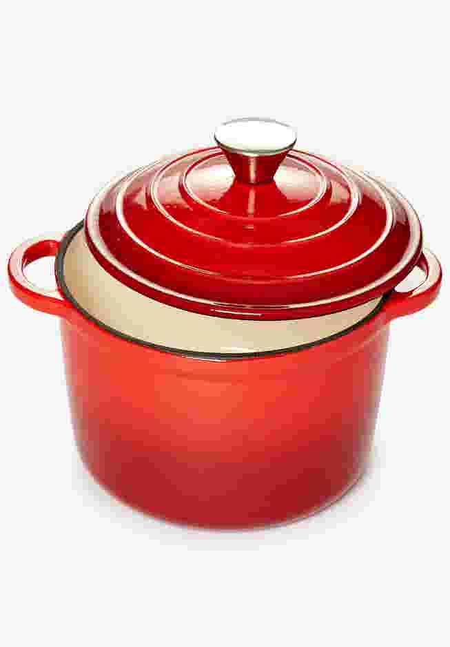 2.8-Qt. Cast Iron Casserole Dish image number 2