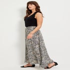 Georgette Ankle Skirt image number null