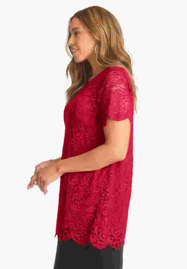 Stretch Lace Tunic image number 2