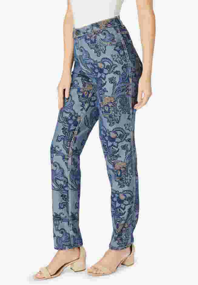 Reversible Straight-Leg Jean image number 2