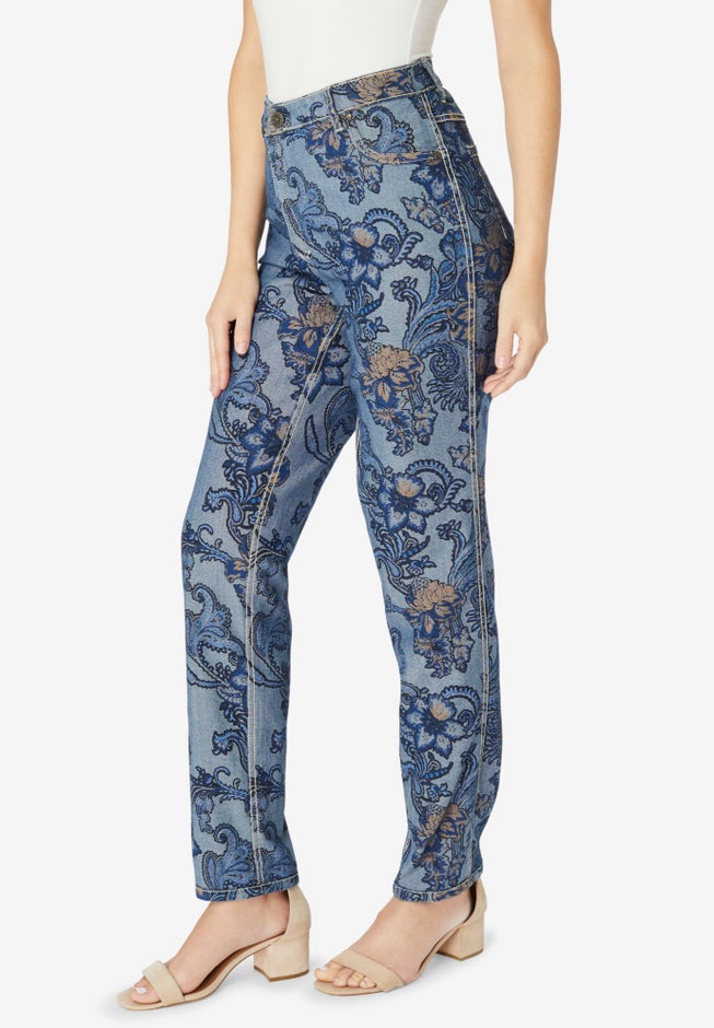 Reversible Straight-Leg Jean image number 2
