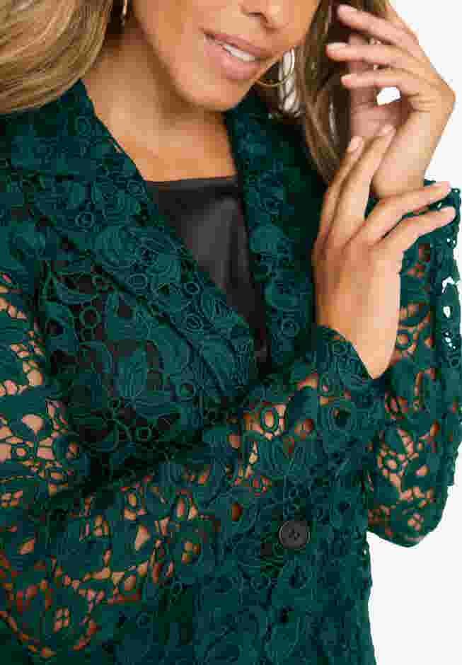 Lace Blazer image number 3