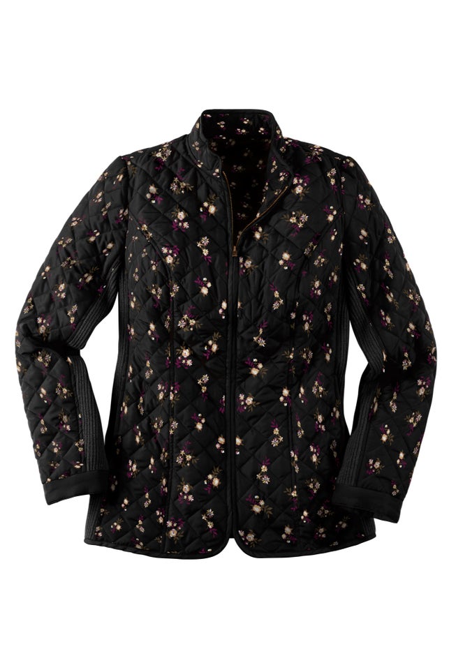 Reversible Quilted Barn Jacket image number 4