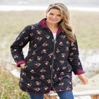 Reversible Quilted Barn Jacket image number null