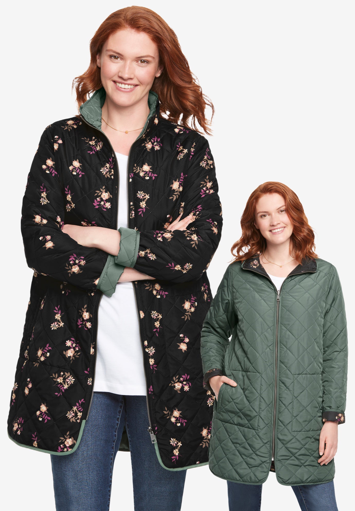 Reversible Quilted Barn Jacket image number 0