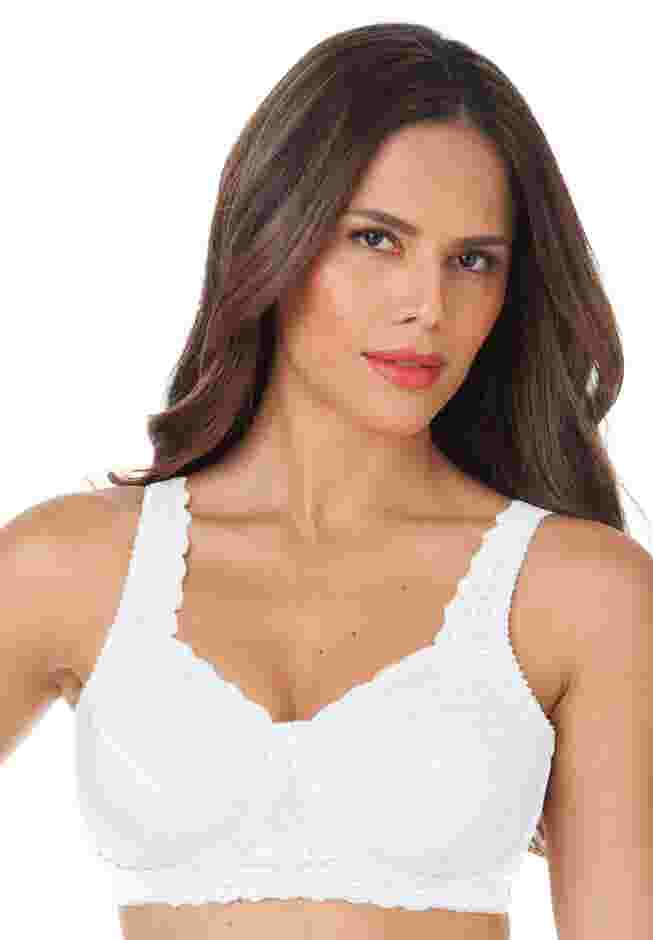 Side Wire Lace Bra image number 0