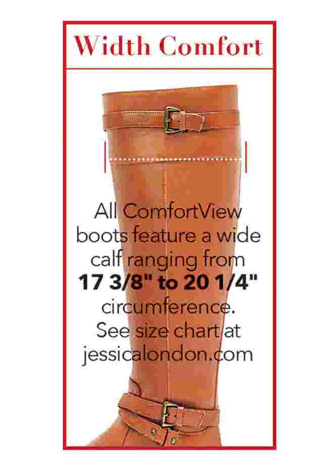 The Cameron Tall Wide Calf Boot By Comfortview image number 6