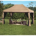 Oversized 10' x 15' Instant Pop Up Gazebo With Screen image number null