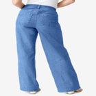 Plus Size 24/7 Stretch Wide Leg Jean image number null