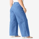Plus Size 24/7 Stretch Wide Leg Jean image number null