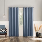 Sun Zero&trade; Brandon Magnetic Closure Grommet Curtain Panel, Set of 2 image number null