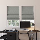 Sun Zero&trade; Somerton Textured 100% Blackout Cordless Roman Shade image number 0