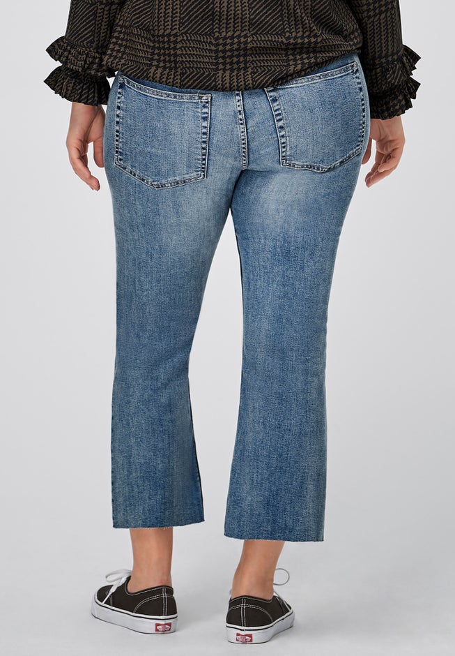 Crop Bootcut Jeans image number 1