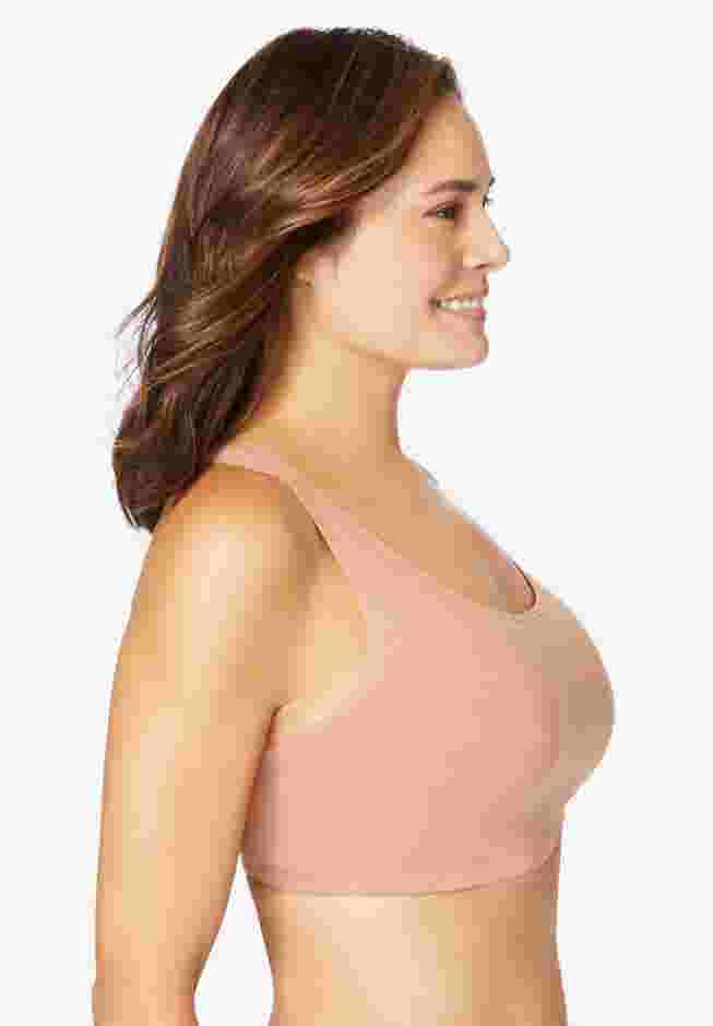 Leading Lady® Serena Low-Impact Wireless Active Bra 0514 image number 3