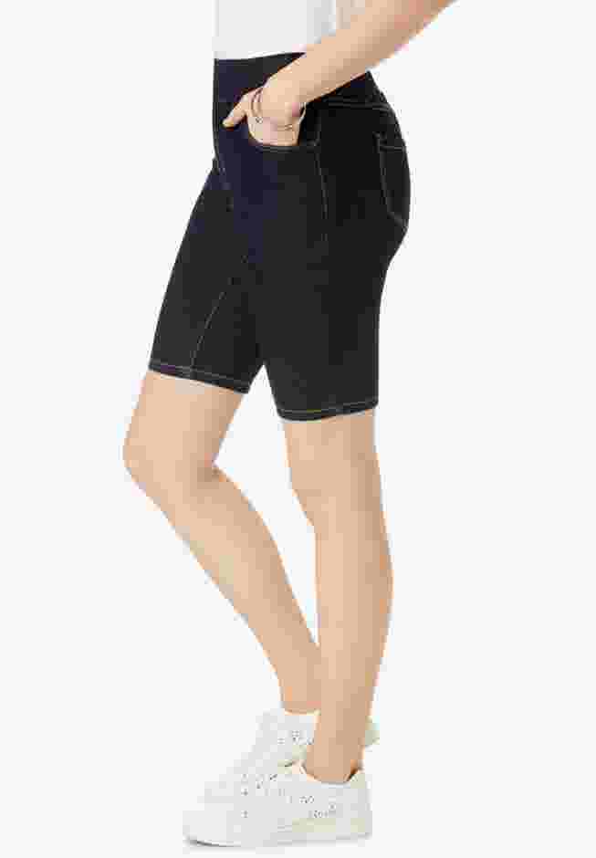 Comfort Waist Stretch Denim Bermuda Short image number 2
