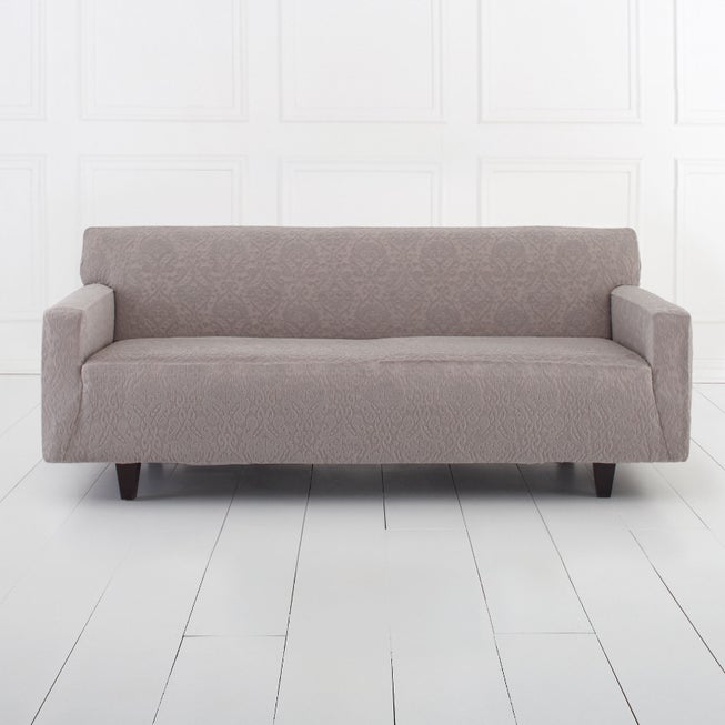 BH Studio Ikat Stretch Extra-Long Sofa Slipcover image number null