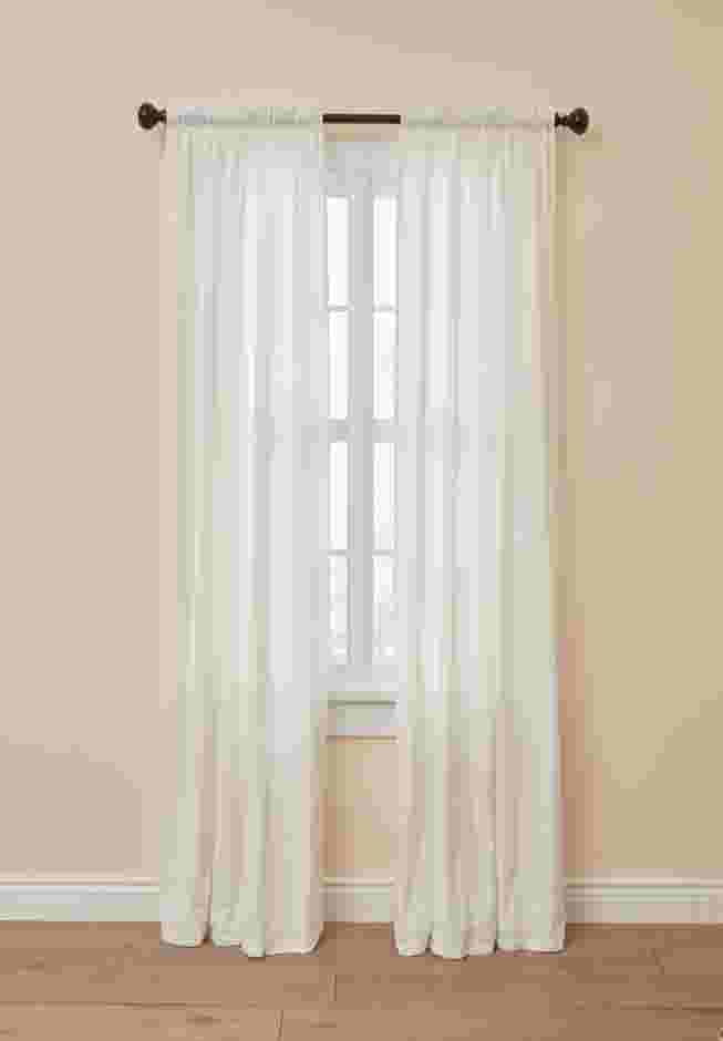 Poly Cotton Canvas Rod-Pocket Panel image number 0