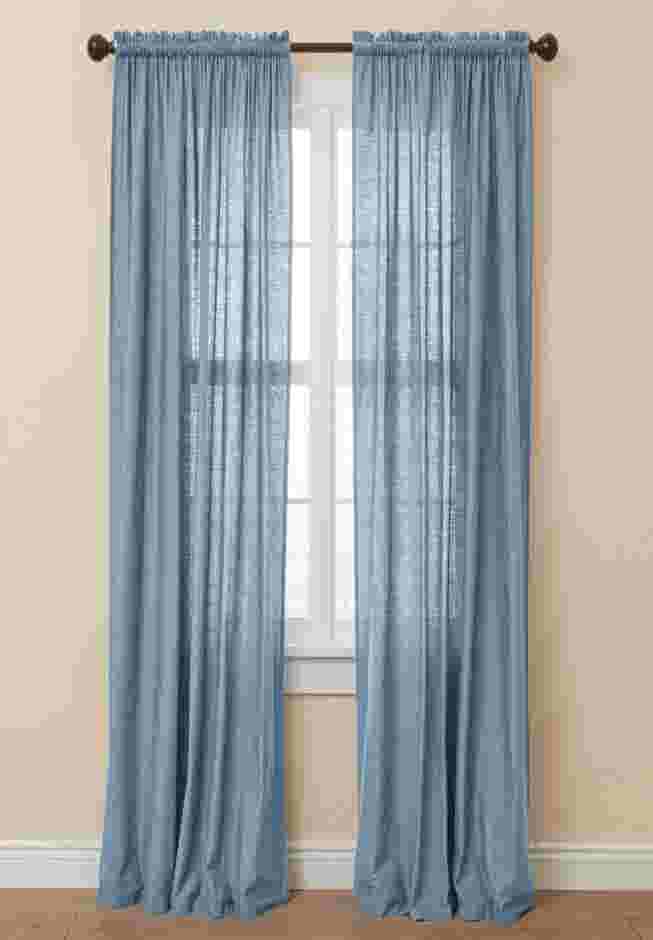 Poly Cotton Canvas Rod-Pocket Panel image number 0