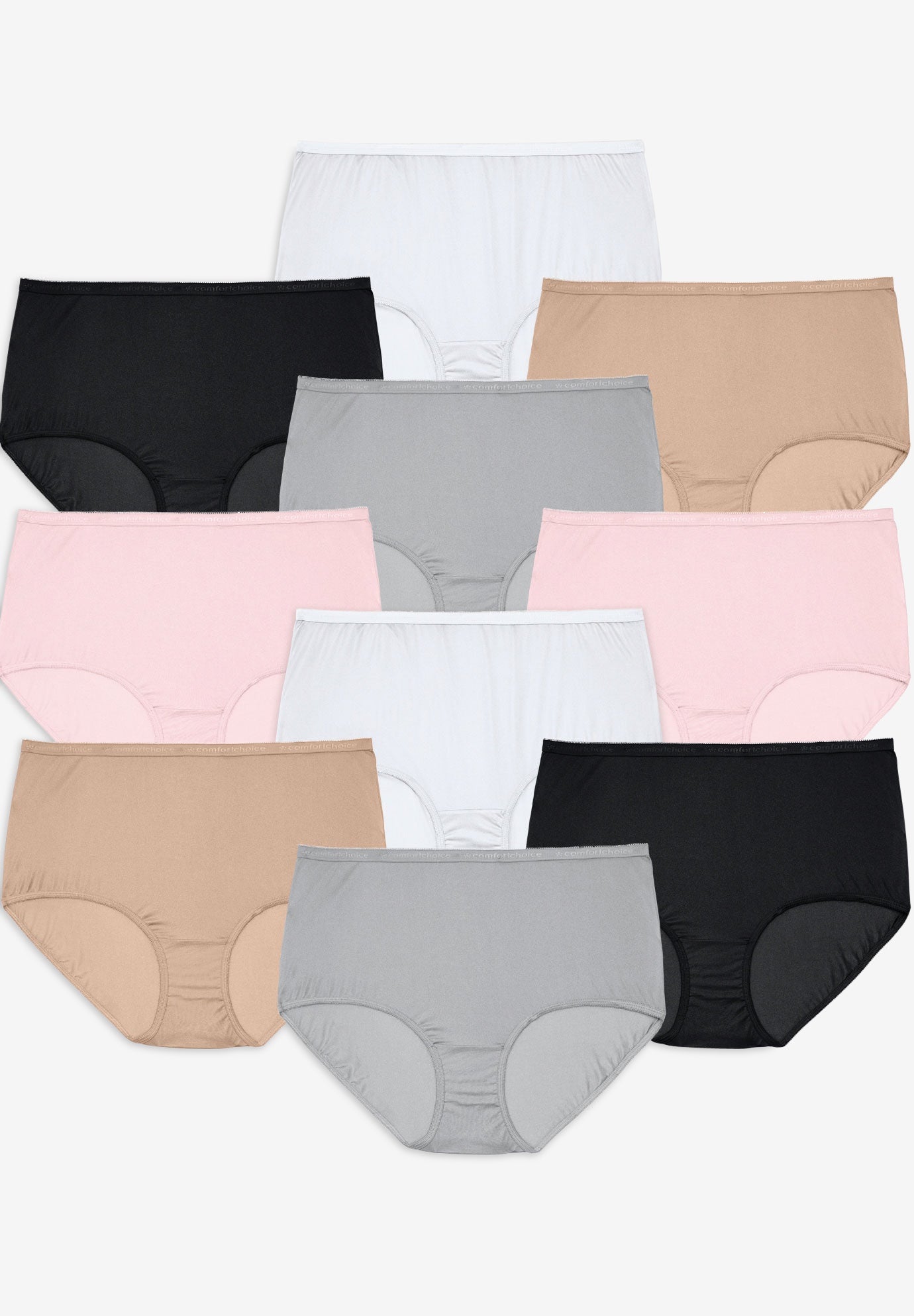Full Coverage Nylon Brief 10-Pack image number 0