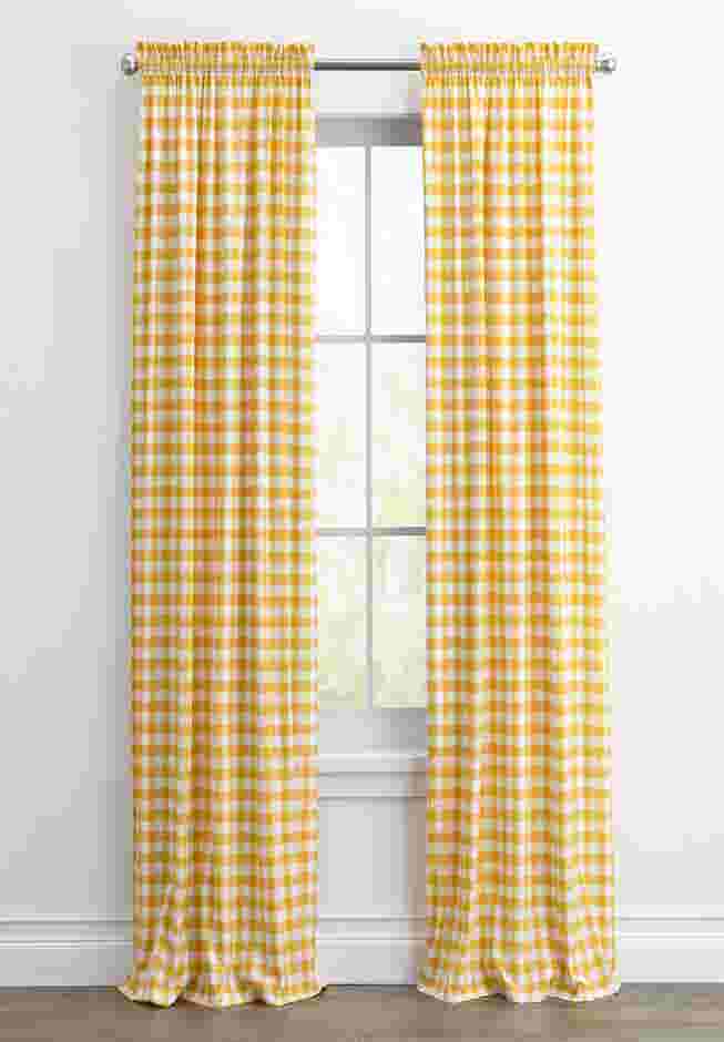 Buffalo Check Rod-Pocket Panel image number 0