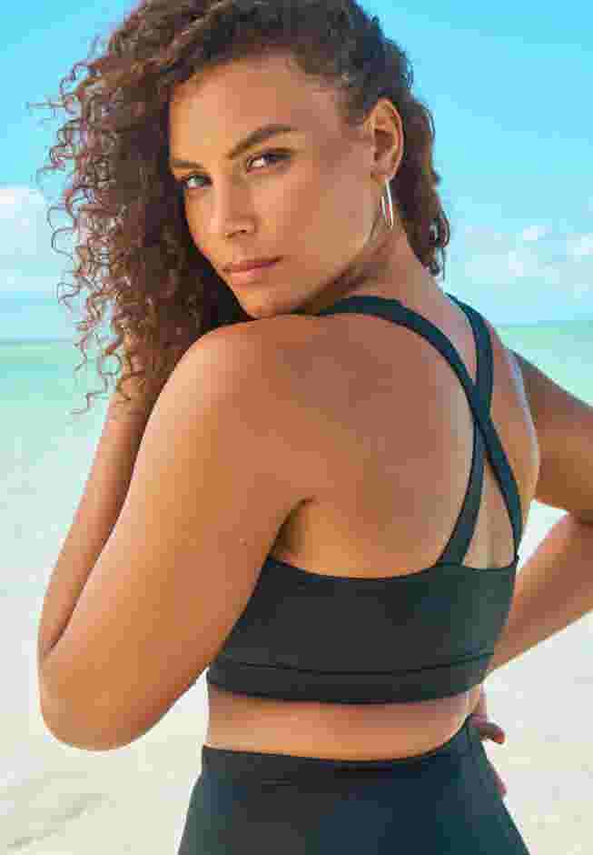 Scoop Neck Swim Bra image number 2