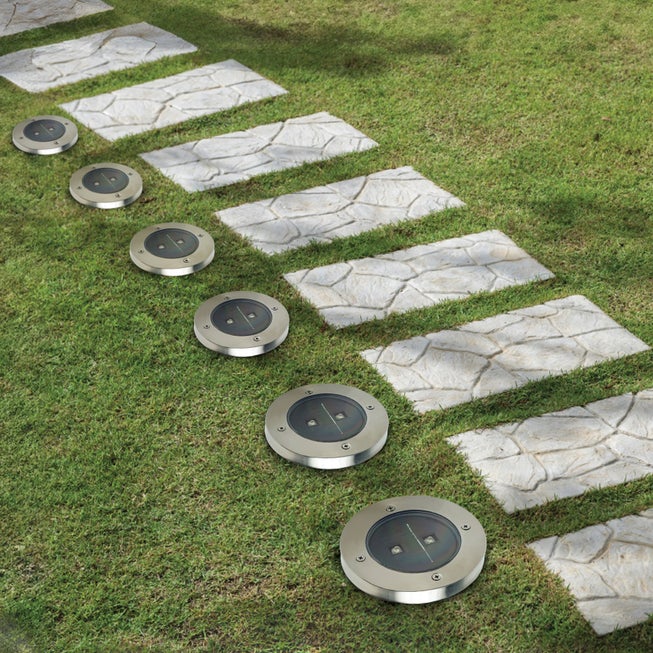 LED Solar Pathway Lights, Set of 6 image number 2
