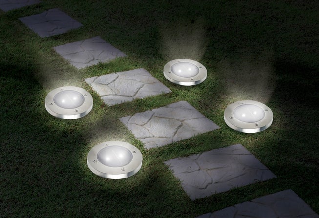 LED Solar Pathway Lights, Set of 6 image number 5