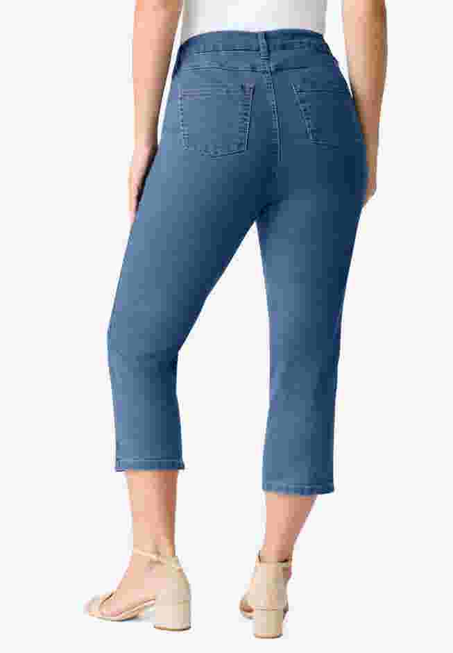 Classic Stretch Capri Jean image number 1