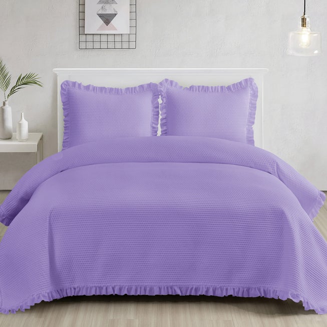 Ruffled Quilt Set image number null