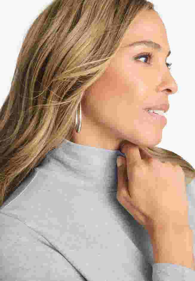 Long Sleeve Mockneck Tee image number 4
