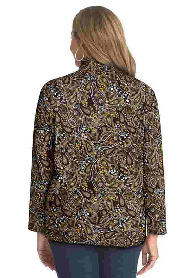 Long Sleeve Mockneck Tee image number 1