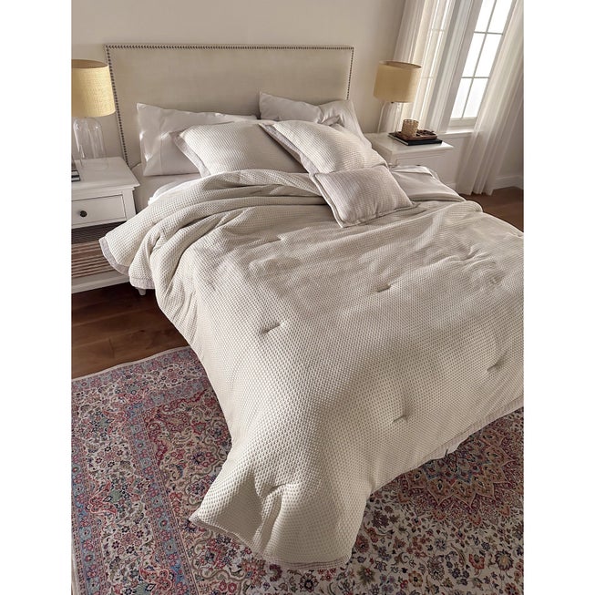 4-pc Textured Comforter Set image number 1