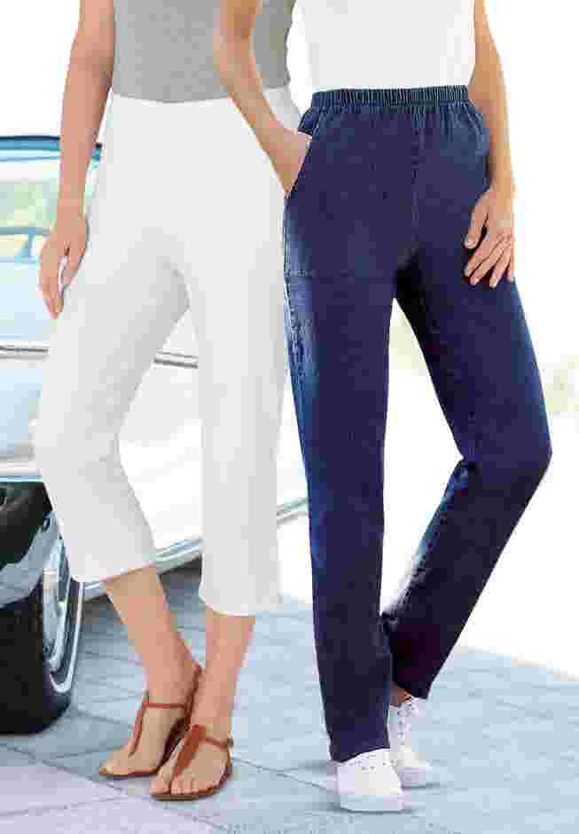 Capri Fineline Denim Jean image number 2