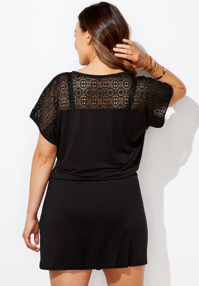 Emmie Crochet Cover Up Tunic image number null