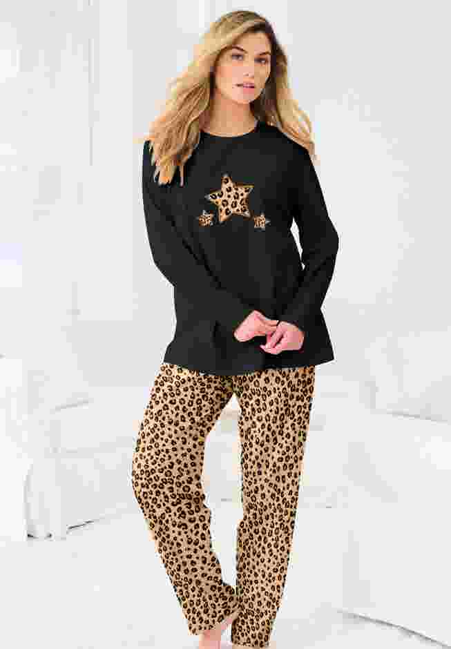 Long Sleeve Knit PJ Set image number 8